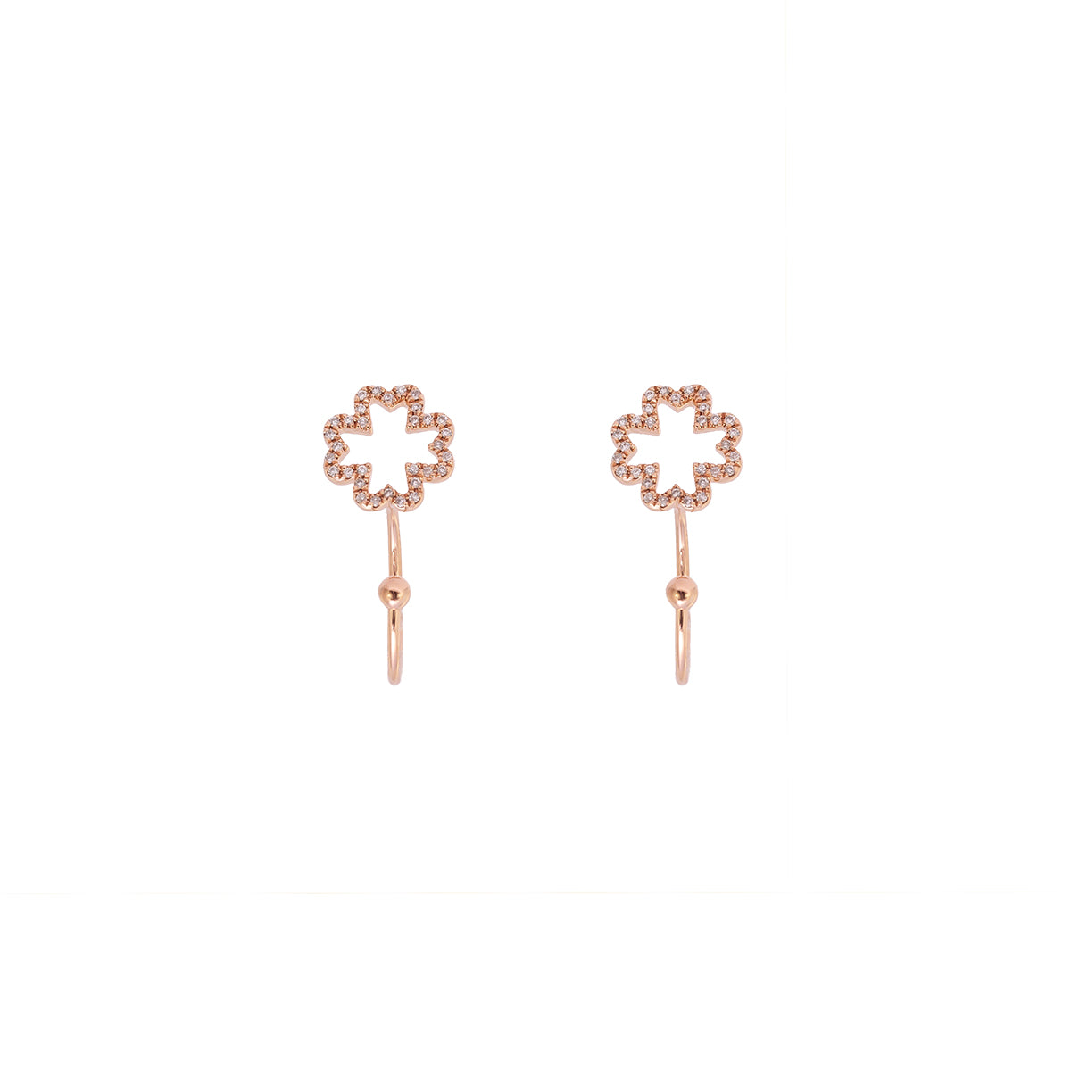 Four Leaf Earrings