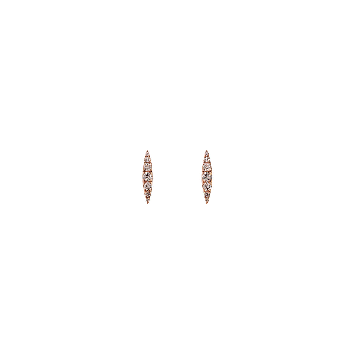 Diamond Marquise Stud