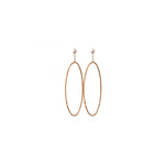Twisted Creoles with Marquise Studs